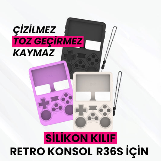 Retro Klasik Mini Ps Silikon Kılıf